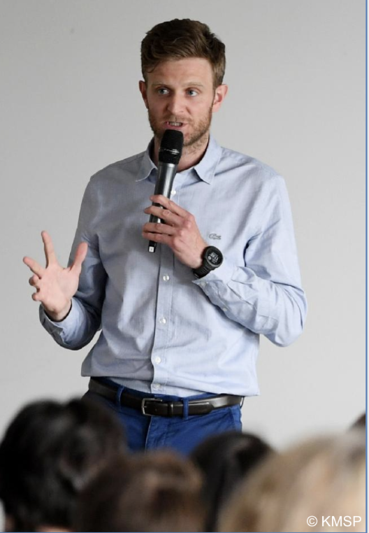 Conférence Esprit d'équipe et collectif avec Brice Guyart