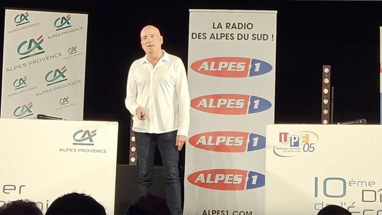 Louis Bodin conférencier UPE05 / Crédit Agricole