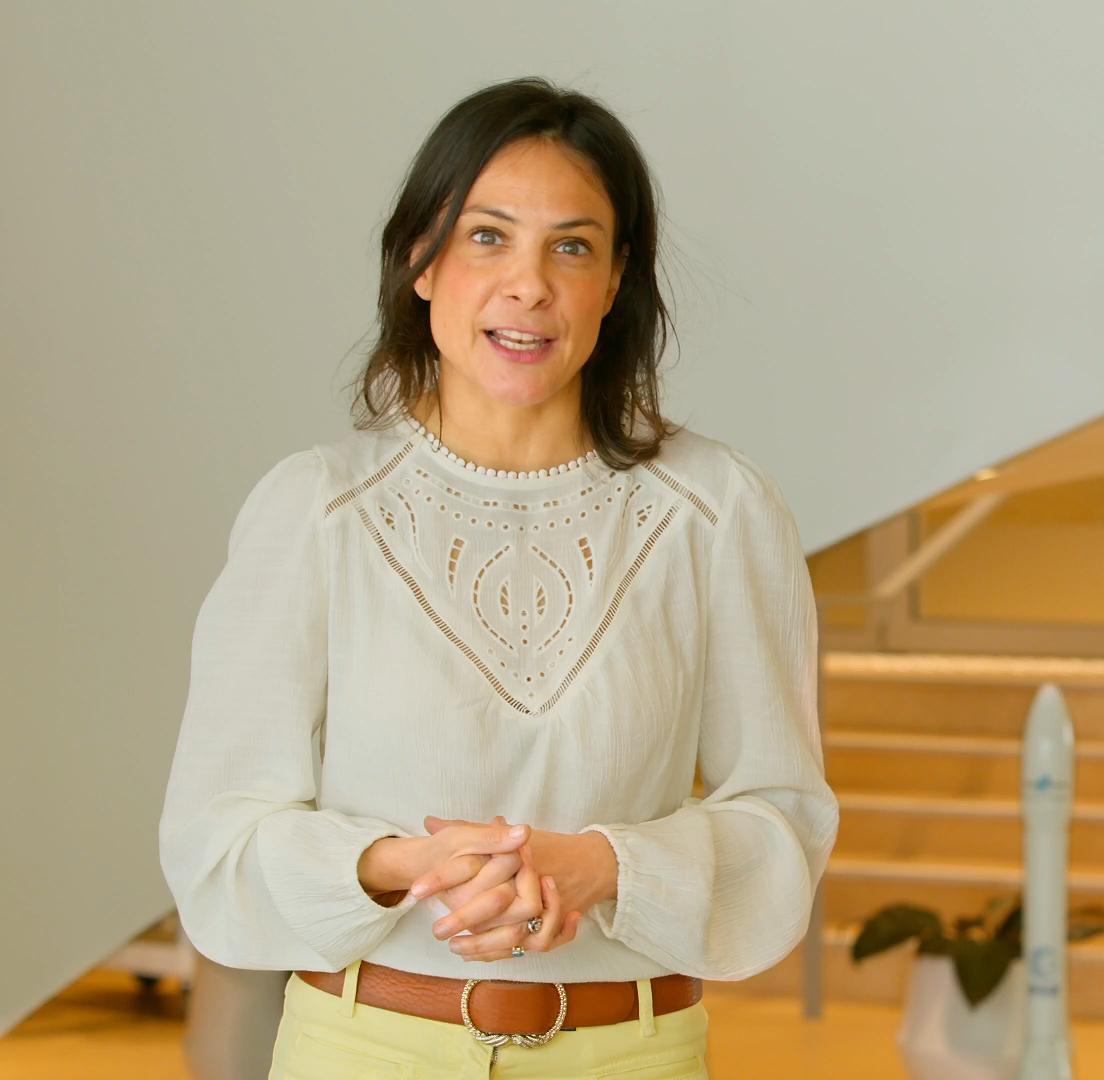 Animatrice événementielle Géraldine Lance-Pernin lors d'un événement d'entreprise