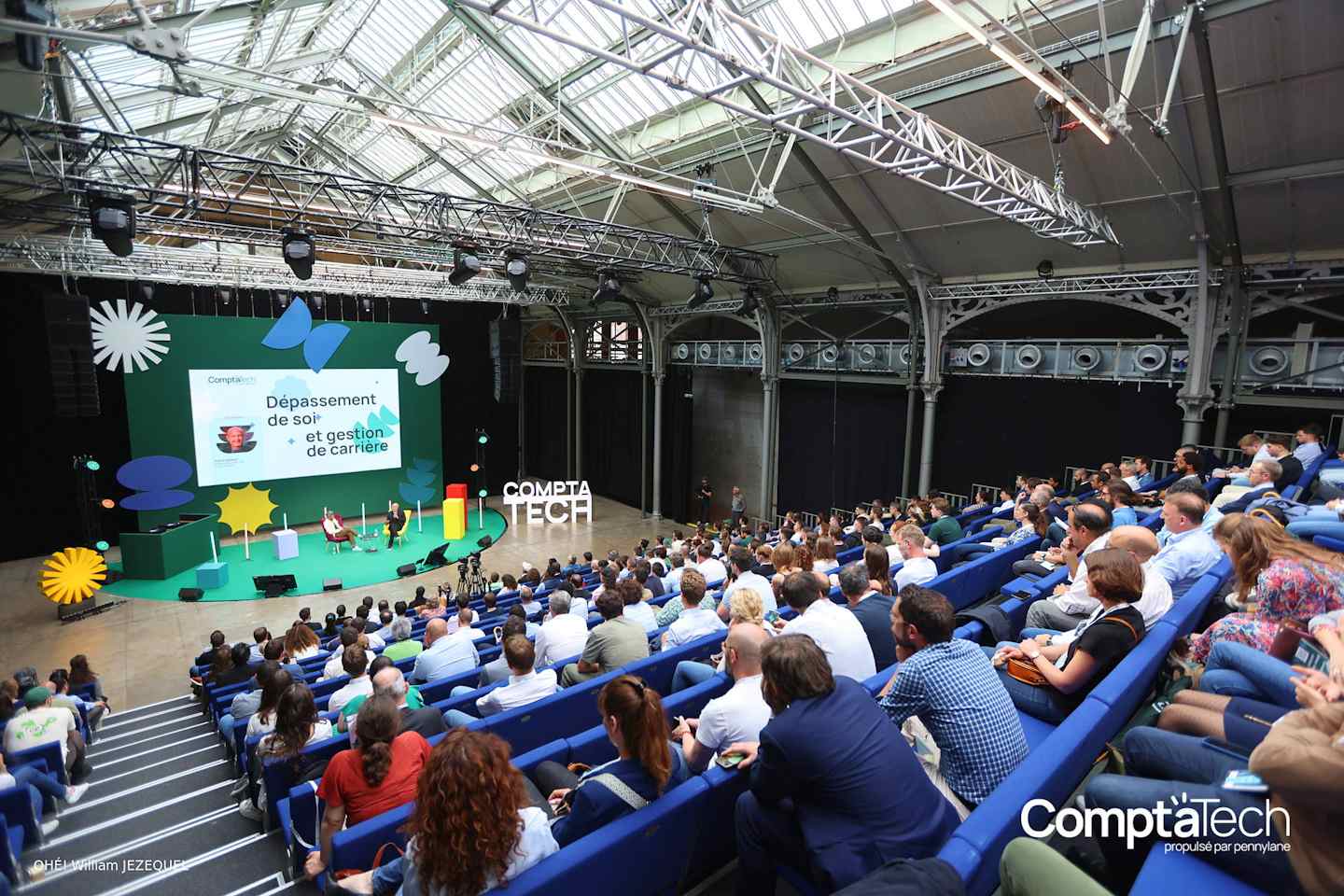 Convention Compta Tech 2024 Pennylane avec le conférencier Franck Leboeuf